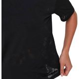 Onpaub - Bia - T-shirt - Zwart - Katoen - Loose Fit