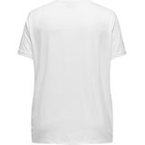 ONLY CARMAKOMA - T-shirt - Zwart - Jersey - Regular Fit