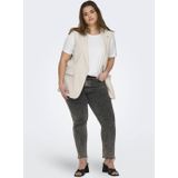 ONLY CARMAKOMA T-shirt - O-hals - Korte Mouwen - Jersey - Regular Fit