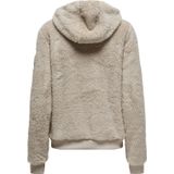 Only Play Fluffy Hood Fz Ls Jack Dames - Grijs