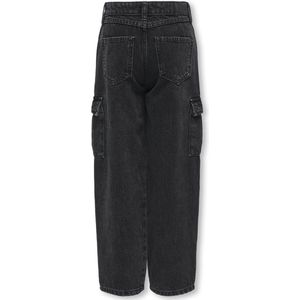 Kids Only Jeans Kogharmony Wide Crgo Carrot Azg659 15326871 Washed Black Dames 0