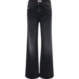 ONLY GIRLS - Wide Fit Jeans - Denim - Met Riemlussen