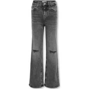 ONLY meisjes kids spijkerbroek JUICY Medium Grey Denim Wide Leg Fit