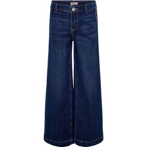 KIDS ONLY Kogcomet Wide Dnm Pim Noos meisjesbroek, Donkerblauw denim