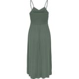 ONLY - ONLHoney - Jurk - Donkergroen - 3/4 Lengte - Mouwloos