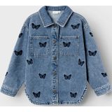 Name It Spijkerjas - NkfElly - Medium+ Blue Denim - Name It - 12 jaar (152) - Zomerjas