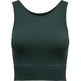 Onpjaia - Top - Mouwloos - Cropped - Slim Fit - Ribstof - ATHLEISURE