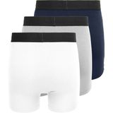 Only & Sons - ONSFITZ - Boxershorts - Donkerblauw / Grijs Gemêleerd / Zwart / Wit - 3 Pack