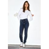 Noisy May NMCALLIE HW SKINNY JEAN VI506DB FWD NOOS Jeans donkerblauw