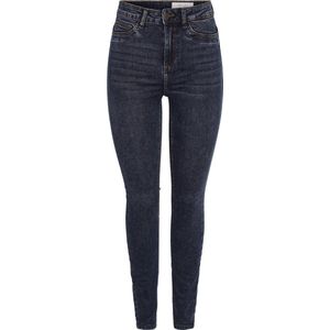 Noisy May NMCALLIE HW SKINNY JEAN VI506DB FWD NOOS Jeans donkerblauw