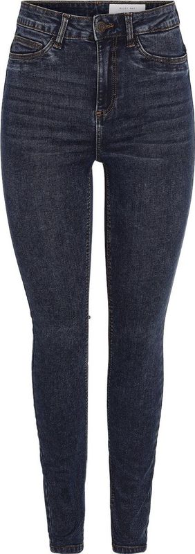 Noisy May NMCALLIE HW SKINNY JEAN VI506DB FWD NOOS Jeans donkerblauw