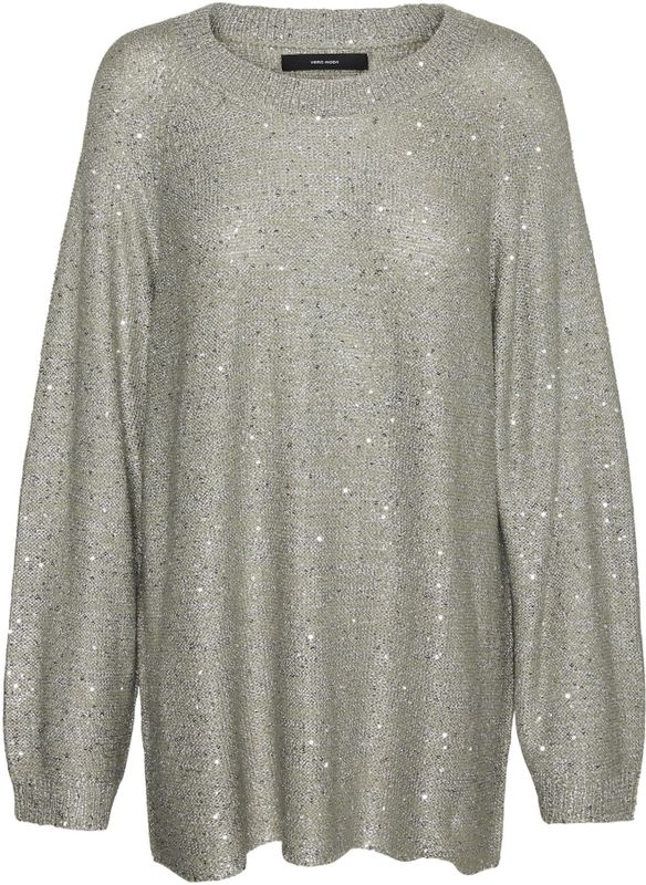 Vmleilani - Gebreide Pullover - O-hals - Lange Mouwen - Loose Fit