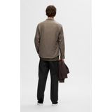 Selected - SLHSLIMOWEN-FLANNEL - Overhemd - Effen - 100% Katoen