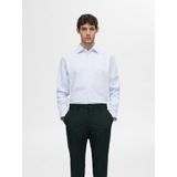 SELETED HOMME Slhslim-performance Shirt - Kasjmier Blauw - Herenhemd