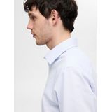 SELETED HOMME Slhslim-performance Shirt - Kasjmier Blauw - Herenhemd