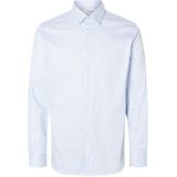 SELETED HOMME Slhslim-performance Shirt - Kasjmier Blauw - Herenhemd