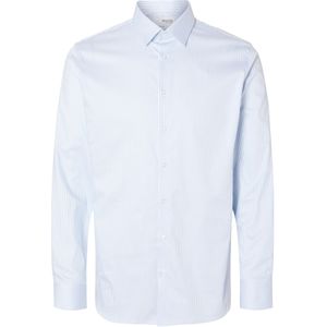 SELETED HOMME Slhslim-performance Shirt - Kasjmier Blauw - Herenhemd