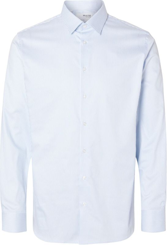 SELETED HOMME Slhslim-performance Shirt - Kasjmier Blauw - Herenhemd