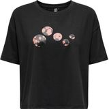 Onpaub - Elle t - Kort - Sportshirt - Dames - Kleur Grijs Blauw