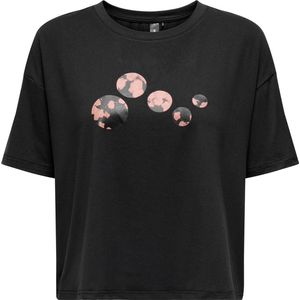 Onpaub - Elle t - Kort - Sportshirt - Dames - Kleur Grijs Blauw