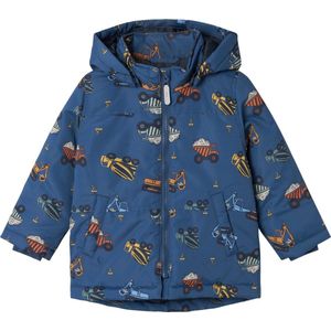 Name It Outdoorjacke NMMMAX JACKET AOP NOOS mit dekorativen, reflektierenden Details