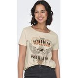 Jacqueline de Yong - Vupti Slub SS O Neck - T-shirt - Katoen