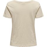 Jacqueline de Yong - Vupti Slub SS O Neck - T-shirt - Katoen