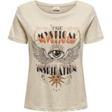 Jacqueline de Yong - Vupti Slub SS O Neck - T-shirt - Katoen