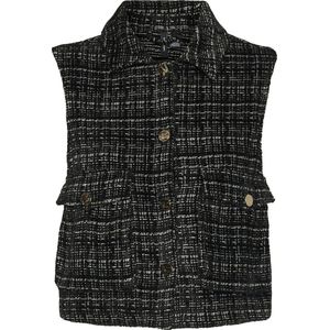 Vero Moda Gilet Vmclever Wide Vest Wvn 10317548 Black Dames
