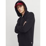 Jack & Jones - Corp Logo - Sweatshirt - Met Rits