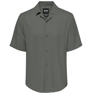 Only & Sons - ONLDash - Overhemd - Donkergrijs