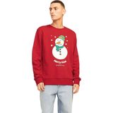 Jack & Jones - Sweatshirt - Groen - Katoen - Ronde Hals
