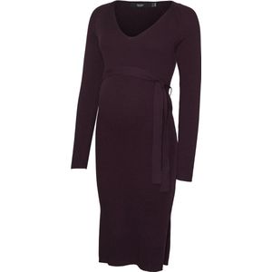 Vmmsaba - Gebreide Jurk - V-Hals - Lange Mouwen - Bodycon Fit