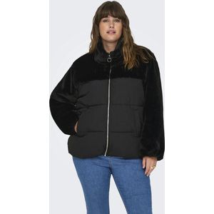 Carwanja - Puffer Jacket - Imitatiebont - Hoge Hals - Lange Mouwen - Gevoerd met Premium Synthetische Voering