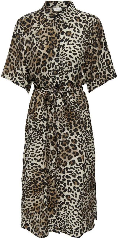 Jacqueline de Yong - Jdybarbara - Blousejurk - Seedpearl/leo - Inclusief Riem