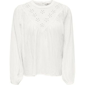 Jacqueline de Yong Sia l/s embroidery top