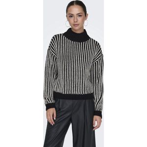 Jacqueline de Yong Trui Jdyally Life Hn Struc Pullover 15328368 Black Dames