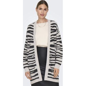 JDY - Vest - Gebreid - V-Hals - Lange Mouwen - Lang