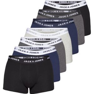 Jack and Jones - 7-Pack - Boxershorts - Zwart - Katoen