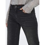 Only - Blush - Damesjeans - Ultra Jet Black - Rechte Jeans