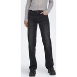 Only - Blush - Damesjeans - Ultra Jet Black - Rechte Jeans