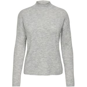 Jacqueline de Yong - Lumi Life - Pullover - Zwart - Gebreid - Lange Mouwen