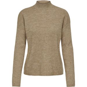 Jacqueline de Yong Trui Jdylumi Life High Neck Pullover 15325961 Malt Ball/melange Dames