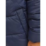JACK&JONES - Jjmoon Hood Puffer - Donsjack - Navy Blazer