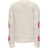Only Kognaja Flower Pullover Knt Meisjes Trui