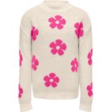 Only Kognaja Flower Pullover Knt Meisjes Trui