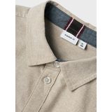 Name It - Oxford Overhemd - Blauw - 100% Biologisch Katoen