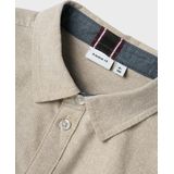 Name It - Oxford Overhemd - Blauw - 100% Biologisch Katoen