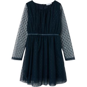 NAME IT NKFVABOS LS DRESS NOOS Meisjes Jurk - Maat 152