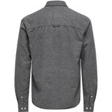 Only, Heren, Overhemden, Zwart, Maat: M
